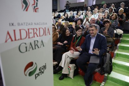 La IX Asamblea General del PNV, que concluye el proceso de renovación de sus cargos.