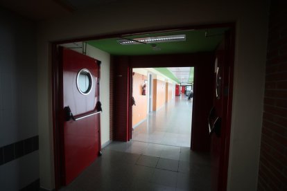 Imagen tomada en el interior del Hospital El Bierzo.