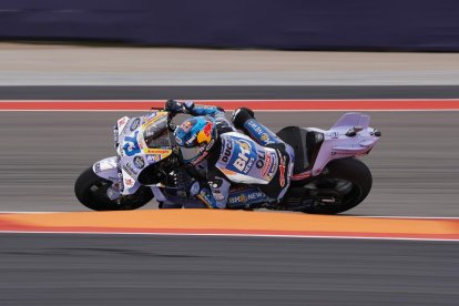 Alex Marquez, español del BK8 Gresini Racing MotoGP. EFE/EPA/DUSTIN SAFRANEK