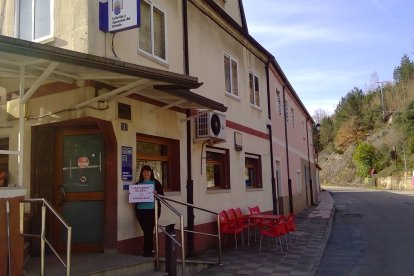 La propietaria del Bar Eliseo donde se selló el boleto acertante