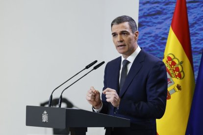 El presidente del Gobierno, Pedro Sánchez.