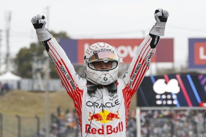 Max Verstappen sumó en Japón su victoria número 64.