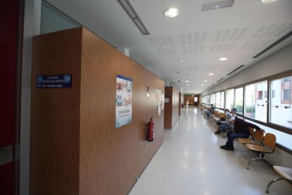 Interior del centro de salud de Cuatrovientos.