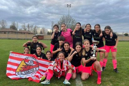 El San Pío X se proclamó campeón del torneo.