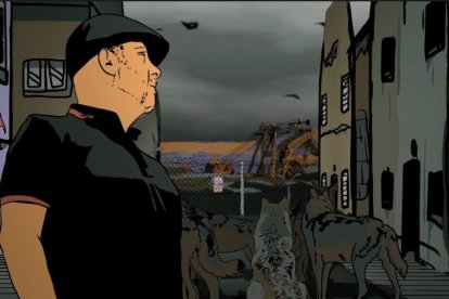 Fotograma de 'La madriguera', nuevo videoclip de Balacera para su nuevo disco Cuando nos toque perder.