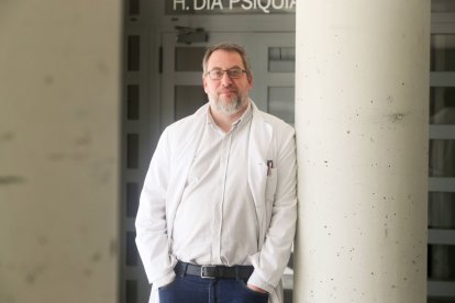 Antonio Serrano, en el Hospital de León.