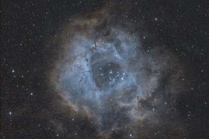 Imagen de archivo de una nebulosa.
