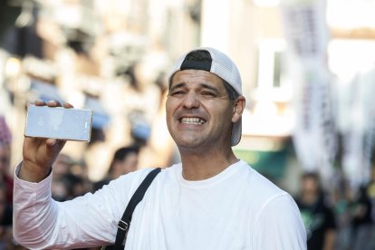 Fotografía de archivo del naturalista español Frank Cuesta.
                       EFE/David Aguilar