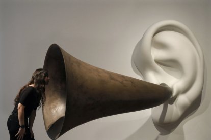 'Bethoven's Trumpet', del artista John Baldessari.
