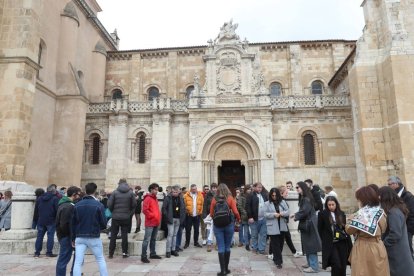 El mal tiempo no impidió que León registrase un elevado número de visitantes.