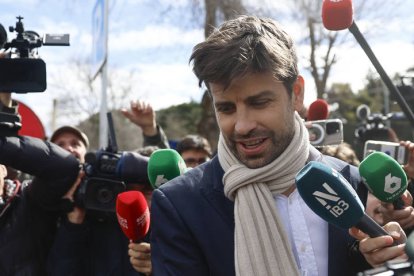 El exjugador del FC Barcelona Gerard Piqué.