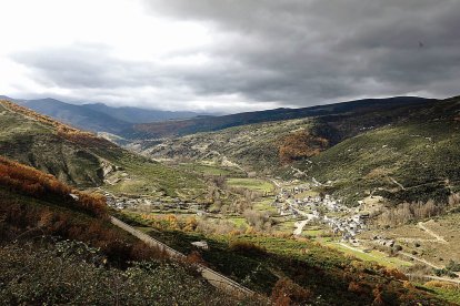 Panorámica de la localidad cabrerense de Santa Eulalia de la Cabrera.