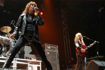 Medina Azhara en un concierto.