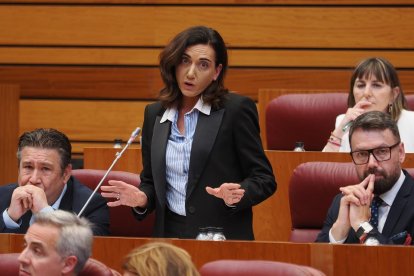 Alicia Gallego, alcaldesa de Santa María del Páramo.