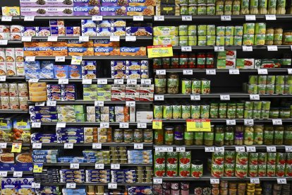 Imagen de archivo de un supermercado en Toledo.EFE/ Ismael Herrero