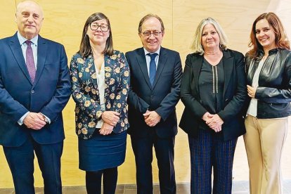 Nueva Comisión Permanente del Consejo de la Abogacía de Castilla y León.