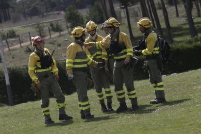 Reportaje de los bomberos forestales de Camposagrado. F. Otero Perandones.