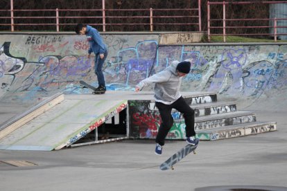 Pista de skate en el paseo de Papalaguinda.