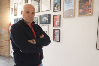 Xavier Simón, profesor de Economía Aplicada de la Universidad de Vigo, ayer en León.