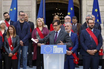 El presidente de la Generalitat de Cataluña, Salvador Illa.