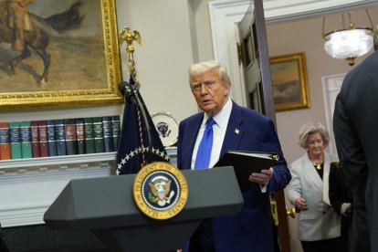 El presidente de los Estados Unidos, Donald Trump.