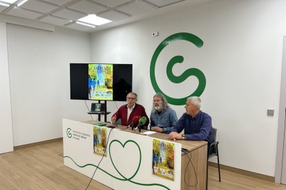 Calabuig con Jesús Núñez y Saturnino Rodríguez.