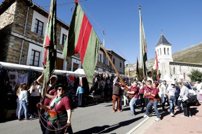 La concentración de pendones es uno de los actos más destacados.