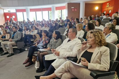 El acto tuvo lugar este miércoles en el salón de actos del Hospital El Bierzo.