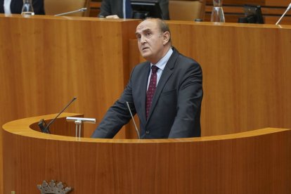 Tomás Quintana explicó el informe anual del Procurador en las Cortes.