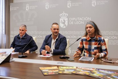 Un momento de la presentación de Geolaciana.