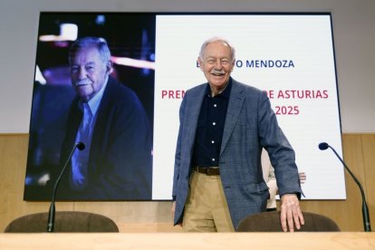 El escritor catalán Eduardo Mendoza.