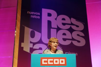 Ana Fernández de los Muros, elegida nueva secretaria autonómica de CCOO en el 13º Congreso del sindicato celebrado en Valladolid