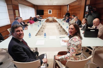 Un momento del encuentro celebrado en Valladolid.