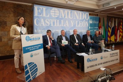 Intervención de la consejera de Agricultura, María González Corral, en el foro organizado en Ponferrada por El Mundo Castilla y León