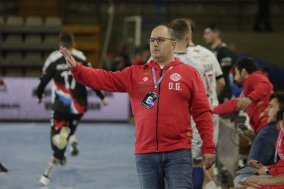 Dani Gordo, entrenador del Abanca Ademar.
