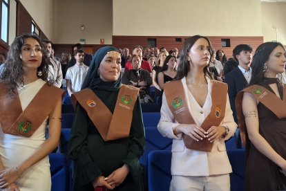 Graduación 2025 de Ingeniería Agraria en la Universidad de León.