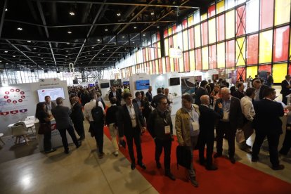 Un congreso en el Palacio de Exposiciones.