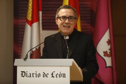 Javier Gay, en un reciente congreso organizado por Diario de León.