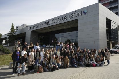 Foto de familia de los MIR que iniciaron su formación el año pasado.