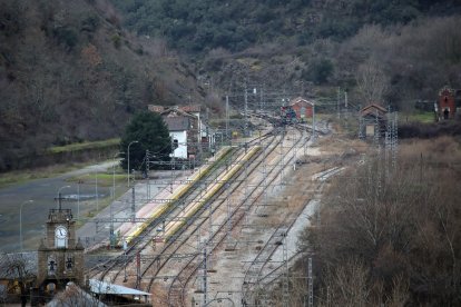Imagen de archivo de la estación ferroviaria de Torre del Bierzo.