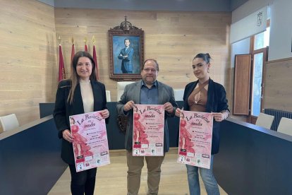 Elena Baílez, Javier Carrera y Andrea Marqués.
