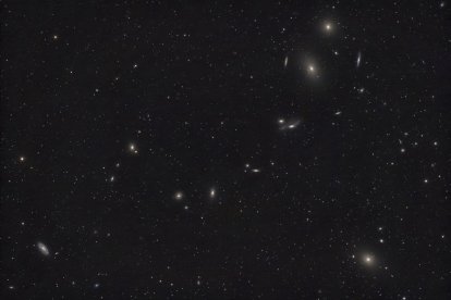 Imagen de archivo del Cúmulo de Virgo.