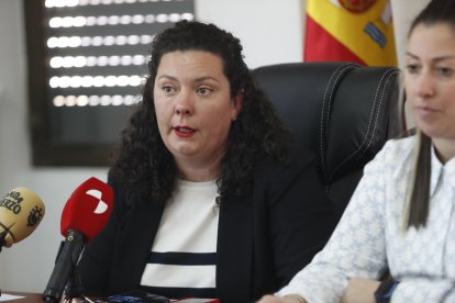 La alcaldesa de Cacabelos en una imagen de archivo
