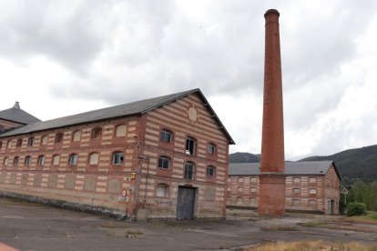 Instalaciones de la antigua azucarera de Boñar.