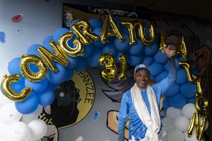 Kami Rita celebró sus 31 ascensiones al Everest como sherpa.