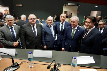Diego, Vázquez, Díaz Villarig, Diez, Cobo y Suárez-Quiñones.