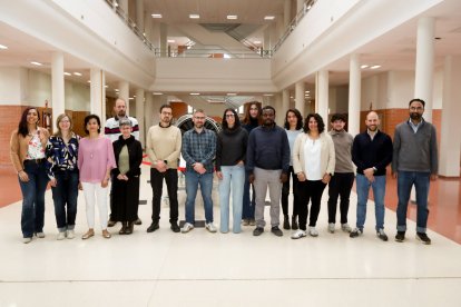 Algunos de los investigadores que forman parte del grupo GVIS de la Universidad de León.