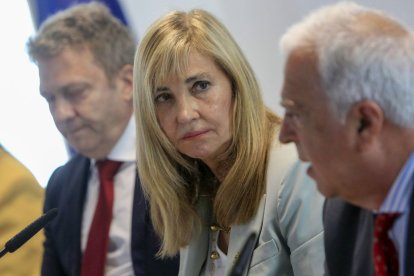 La presidenta del Tribunal Supremo y del Consejo General del Poder Judicial, Isabel Perelló.