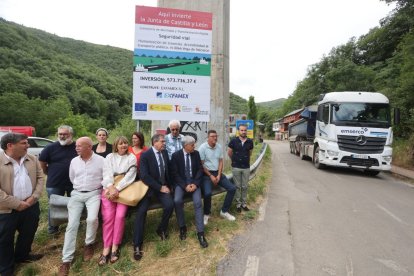 Visita del director general de Carreteras .