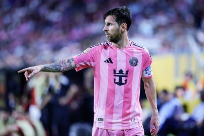 Messi tuvo ocasiones claras ante el Al Ahly egipcio, pero no logró materializar ninguna.